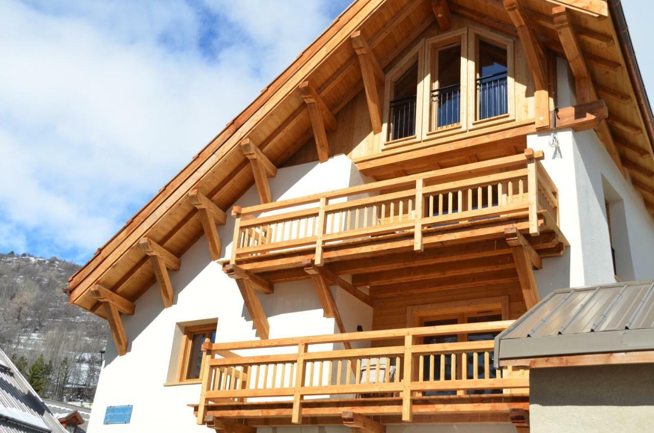 Le Gabion, Luxueux Appartement Avec Sauna, Serre Chevalier Vallee Saint-Chaffrey Exterior photo