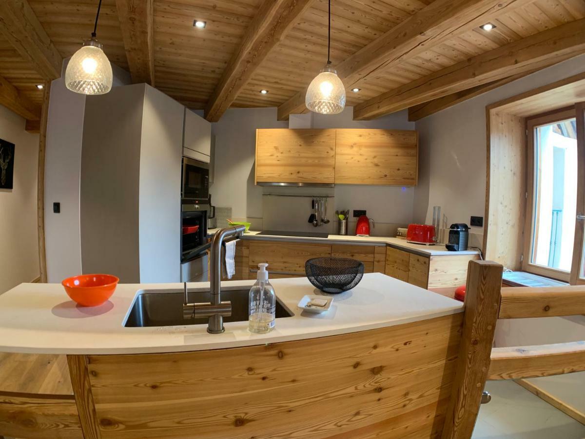 Le Gabion, Luxueux Appartement Avec Sauna, Serre Chevalier Vallee Saint-Chaffrey Exterior photo